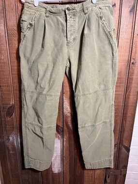 Free People Utility Pants - Olive